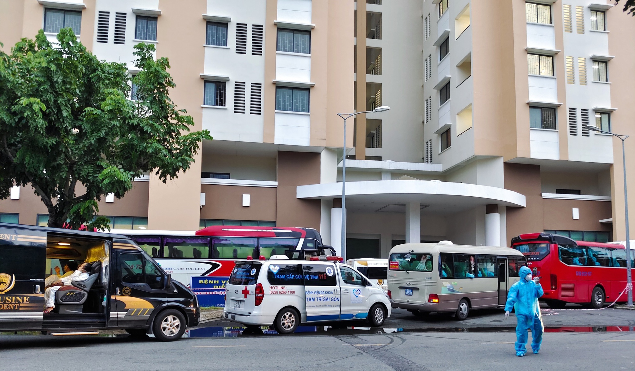 1,000-bed COVID-19 resuscitation center set up in southern hub